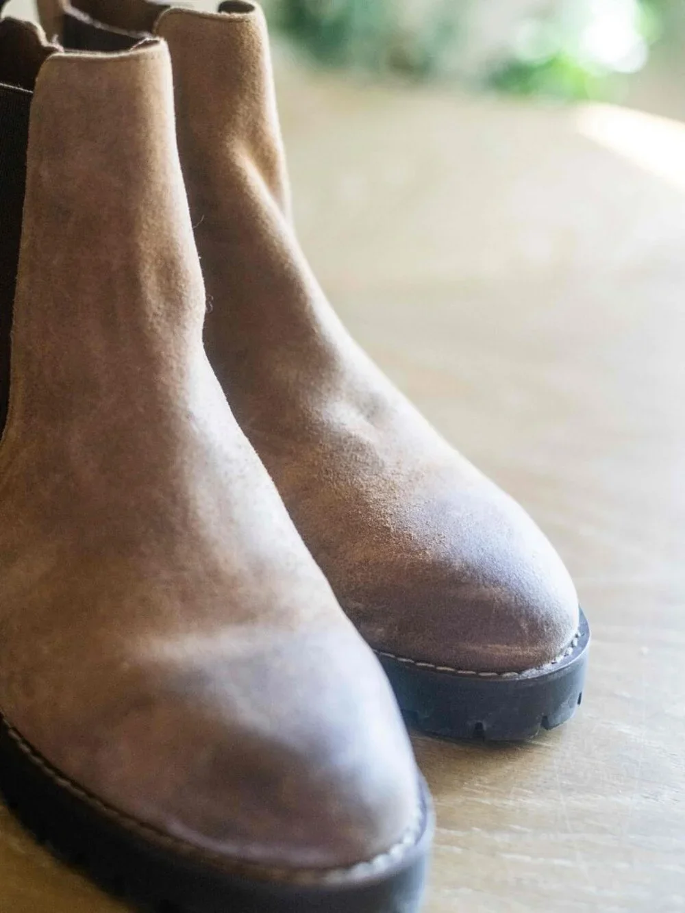 Thursday Boot Company Chelsea Legend boots in Safari Suede Tan